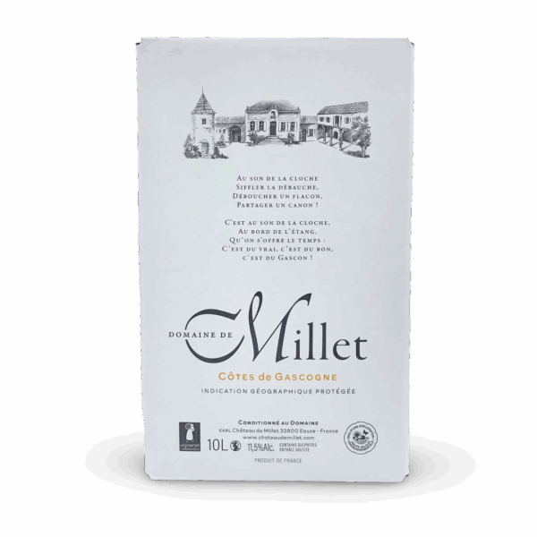 CHATEAU MILLET COLOMBARD/UGNI BLANC 10L