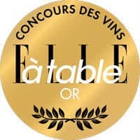 Concours des vins Elle à Table - Médaille d'Or