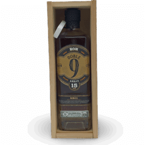 RHUM DOBLE NUEVE 15 ANS COFFRET CAISSE BOIS