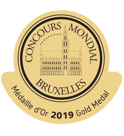 Médaille d'or au concours mondiale de bruxelles 2019