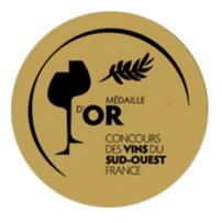 Le Concours des Vins du Sud-Ouest est une compétition qui évalue et récompense les vins produits dans la région viticole du Sud-Ouest de la France. Médaille d'or