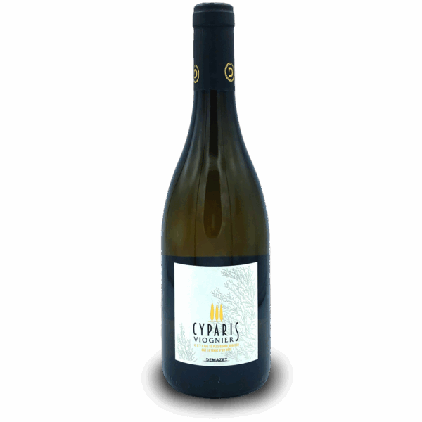 CYPARIS VIOGNIER RHÔNE, IGP MEDITERRANEE VIGNOBLE DEMAZET