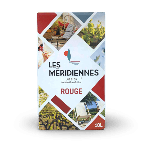 LES MERIDIENNES LUBERON ROUGE - 10L