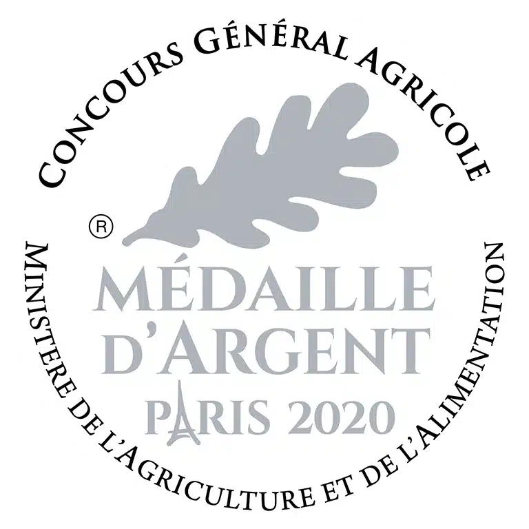 Médaille d’argent au Concours Agricole de Paris en 2020