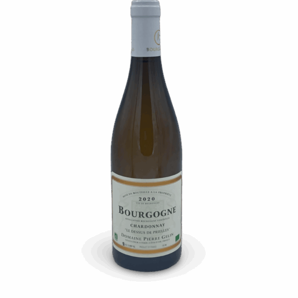 BOURGOGNE COTE D'OR BLANC 2022 LE "DESSUS DE PRIELLES" DOMAINE PIERRE GELIN