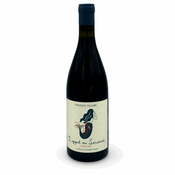 RHONE IGP COLLINES RHODANIENNES " L'APPEL DES SEREINES "  2021 FRANCOIS VILLARD ROUGE