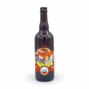 BIERE LA LIE AMBREE  » L’AMBREE DU HAMEAU  »  75CL