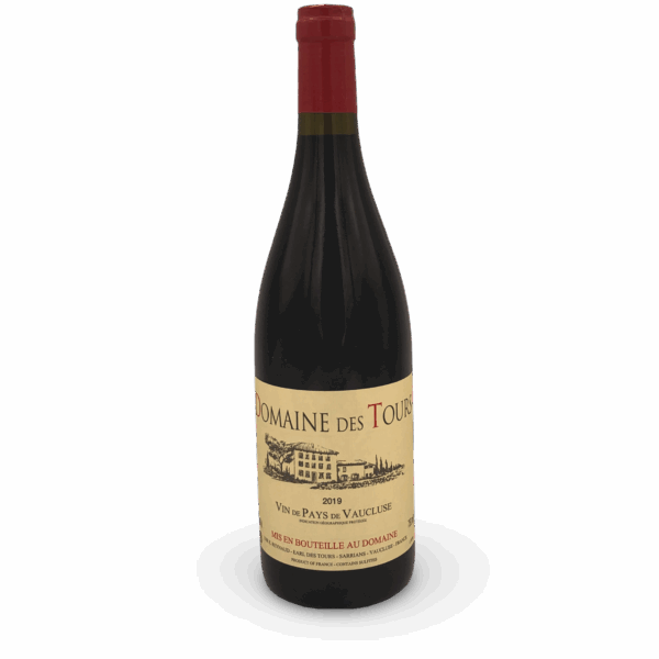 CHATEAU RAYAS VIN DE PAYS DU VAUCLUSE DOMAINE DES TOURS 2019