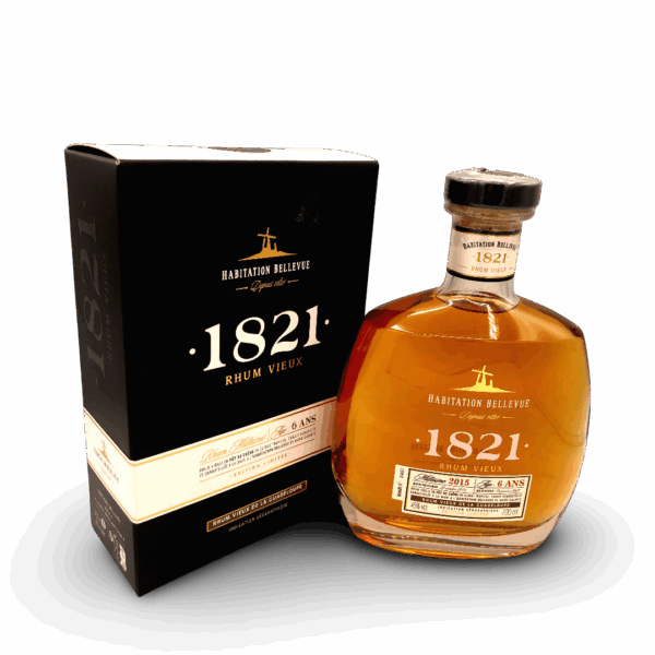 RHUM HABITATION BELLEVUE HORS D'AGE CARAFE 1821 - 6 ANS