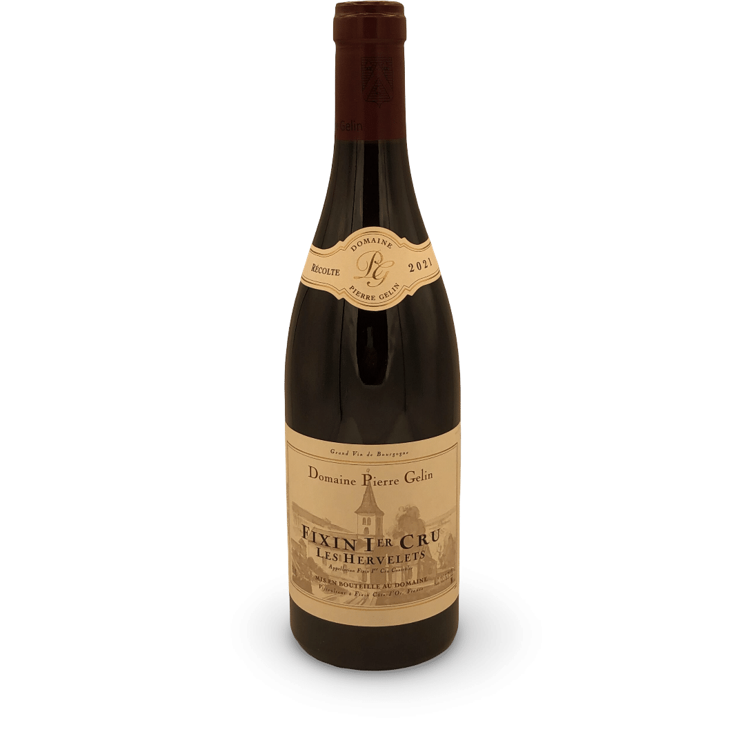 BOURGOGNE FIXIN 1 ER CRU "LES HERVELETS" DOMAINE PIERRE GELIN ROUGE 2021 BOURGOGNE FIXIN 1 ER CRU "LES HERVELETS" DOMAINE PIERRE GELIN ROUGE 2021