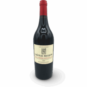 BORDEAUX CHÂTEAU MACQUIN SAINT GEORGES SAINT EMILION 2022
