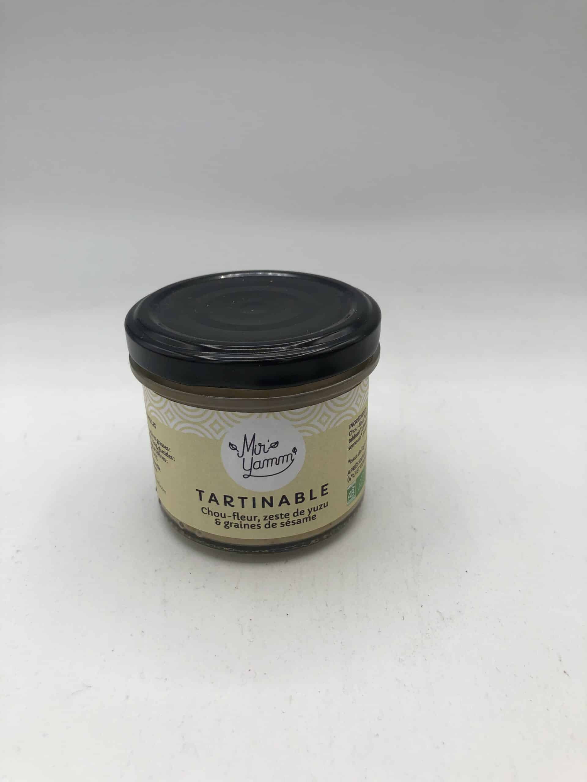 Tartinables bio Chou fleur Yuzu