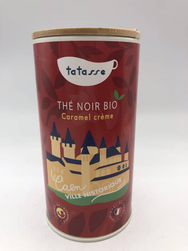 Caen Thé noir bio caramel crème