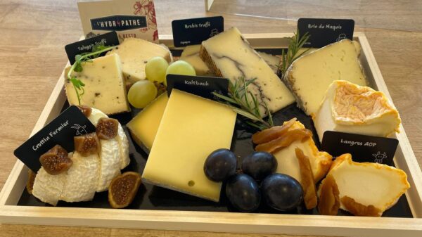 Plateau de fromages "fin de repas"