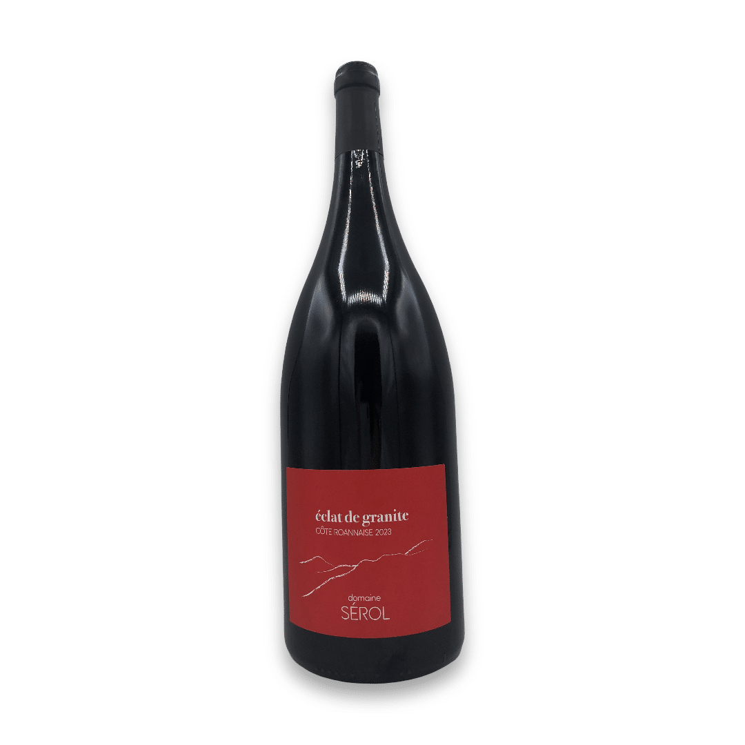 COTE ROANNAISE " ECLAT DE GRANITE " 2023 ROUGE DOMAINE SEROL MAGNUM COTE ROANNAISE " ECLAT DE GRANITE " 2023 ROUGE DOMAINE SEROL MAGNUM