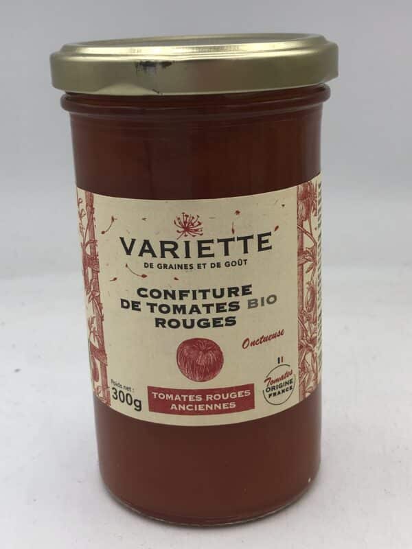Confiture de tomates anciennes Rouges BIO