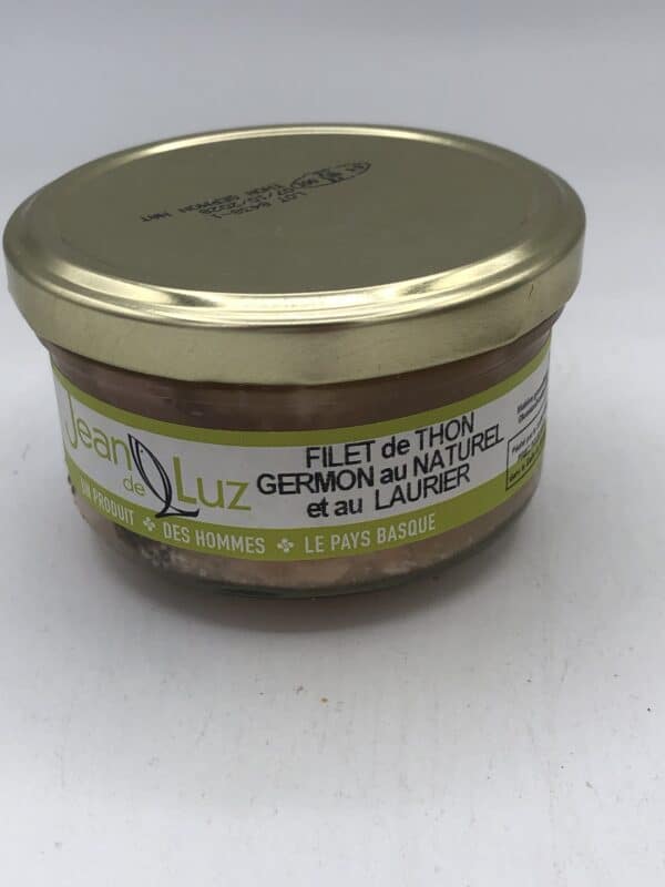 Filet de thon Germon au naturel