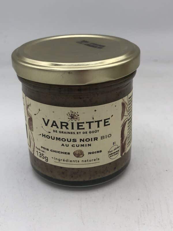 Houmous noir au cumin BIO