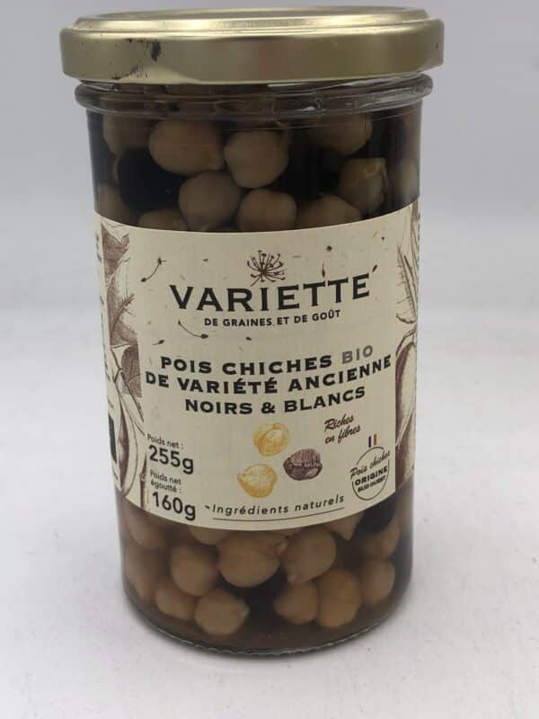 Pois chiches noirs & blancs anciens du Gers BIO