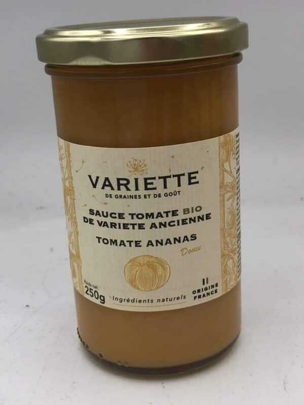 Sauce tomate de variété ancienne - Ananas jaune BIO