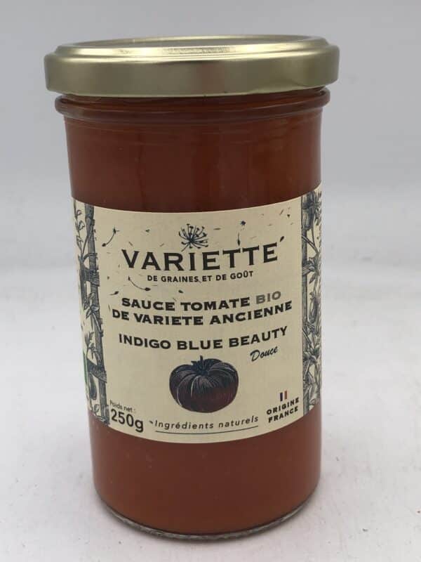 Sauce tomate de variété ancienne - Indigo blue beauty BIO