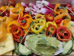 Plateau de légumes croquants & tartinables